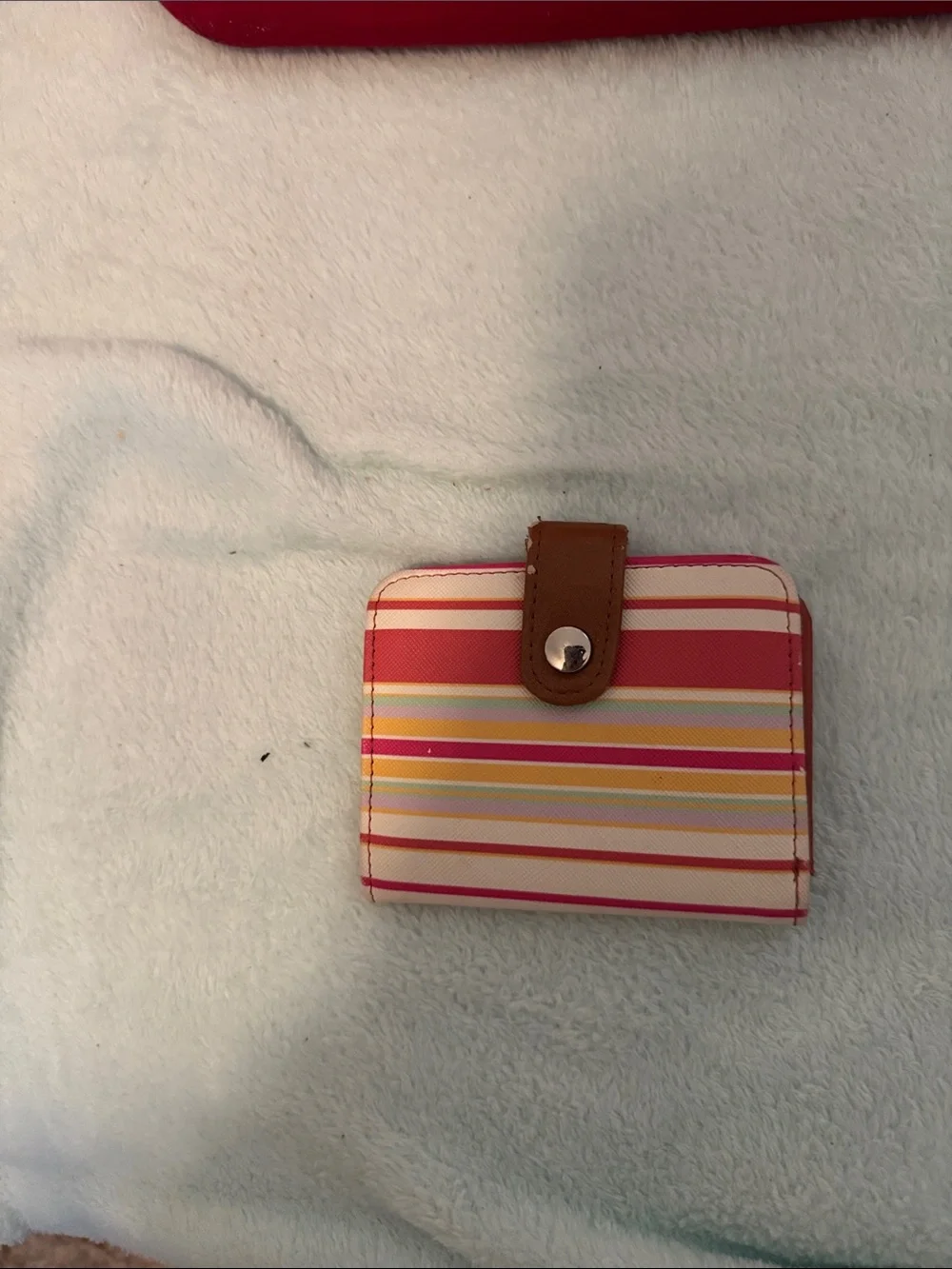 kate spade Hot Pink and Fuchsia Canvas Tote with Yellow Interior